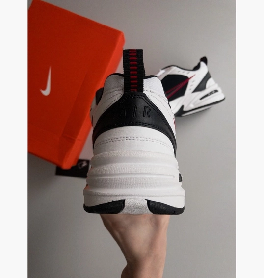 Кроссовки Nike Air Monarch Iv White/Black-Varsity Red 415445-101 фото 11 — интернет-магазин Tapok