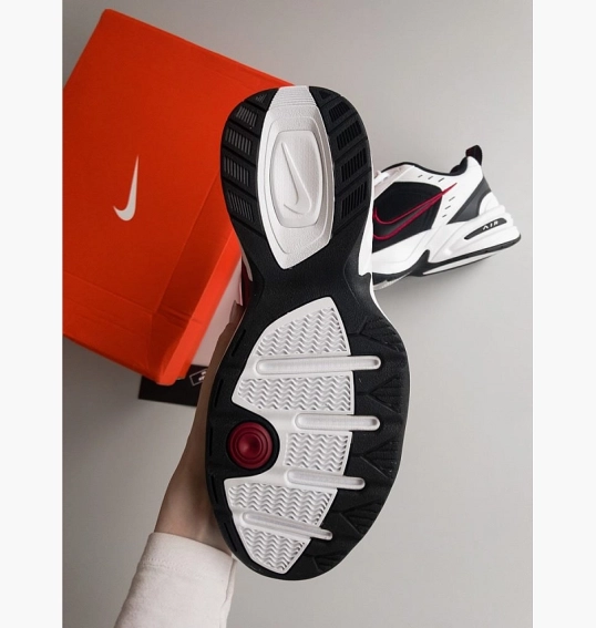 Кросівки Nike Air Monarch Iv White/Black-Varsity Red 415445-101 фото 12 — інтернет-магазин Tapok