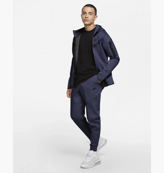 Штани чоловічі Nike Nsw Tech Fleece Jogger Blue CU4495-410 фото 14 — інтернет-магазин Tapok