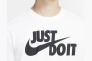 Футболка чоловіча Nike M Nsw Tee Just Do It Swoosh White AR5006-100 Фото 13