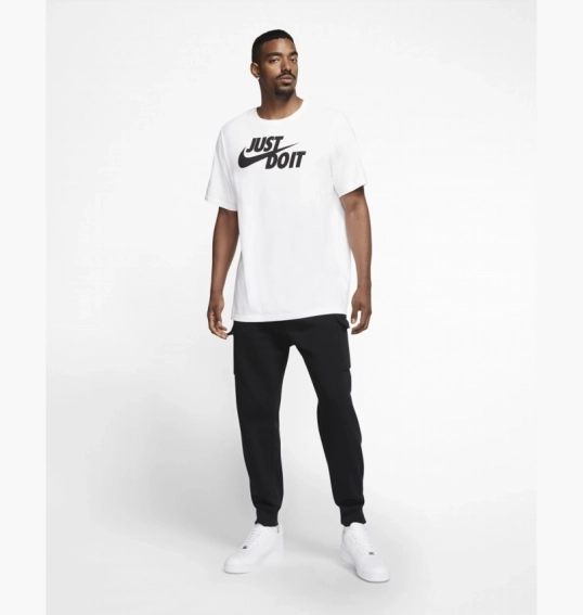 Футболка чоловіча Nike M Nsw Tee Just Do It Swoosh White AR5006-100 фото 18 — інтернет-магазин Tapok