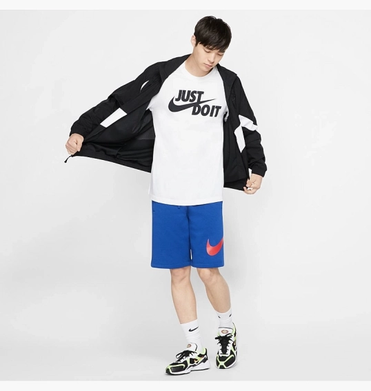 Футболка чоловіча Nike M Nsw Tee Just Do It Swoosh White AR5006-100 фото 8 — інтернет-магазин Tapok
