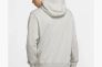 Толстовка Nike M Nsw Club Hoodie Fz Ft Grey BV2648-063 Фото 12