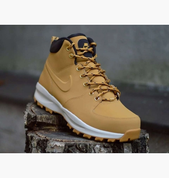Кросівки чоловічі Nike Manoa Leather Beige 454350-700 фото 8 — інтернет-магазин Tapok