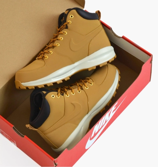 Кросівки чоловічі Nike Manoa Leather Beige 454350-700 фото 16 — інтернет-магазин Tapok