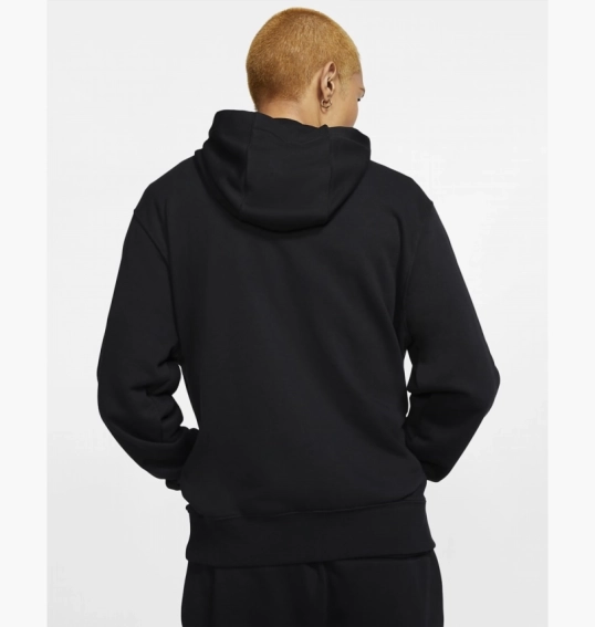 Толстовка чоловіча Nike M Nsw Club Hoodie Fz Ft Black BV2648-010 фото 12 — інтернет-магазин Tapok
