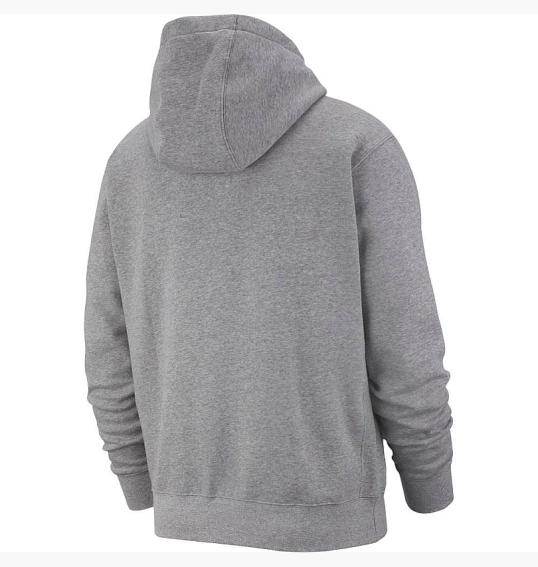 Толстовка Nike Nsw Club Hoodie Fz Grey BV2645-063 фото 5 — інтернет-магазин Tapok