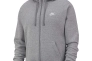 Толстовка Nike Nsw Club Hoodie Fz Grey BV2645-063 Фото 6