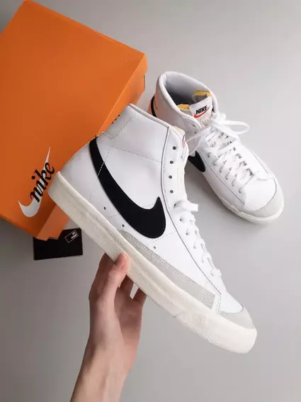 Кроссовки Nike Blazer Mid 77 Vintage White BQ6806-100 фото 4 — интернет-магазин Tapok