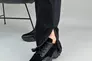 Кроссовки женские замшевые черные с вставками кожи Фото 2
