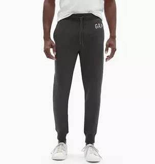 Брюки Gap Logo Fleece Pants Charcoal Gray 221236011