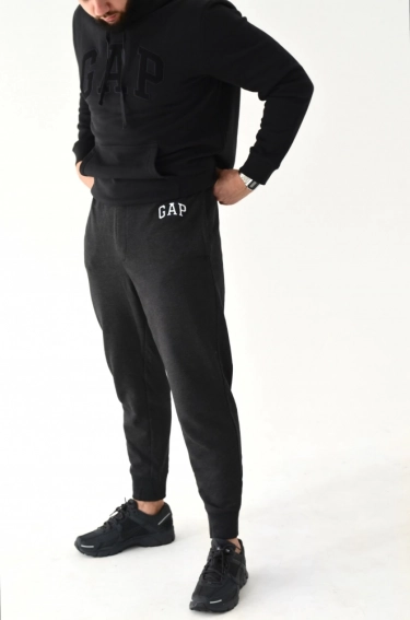 Брюки Gap Logo Fleece Pants Charcoal Gray 221236011 фото 10 — интернет-магазин Tapok