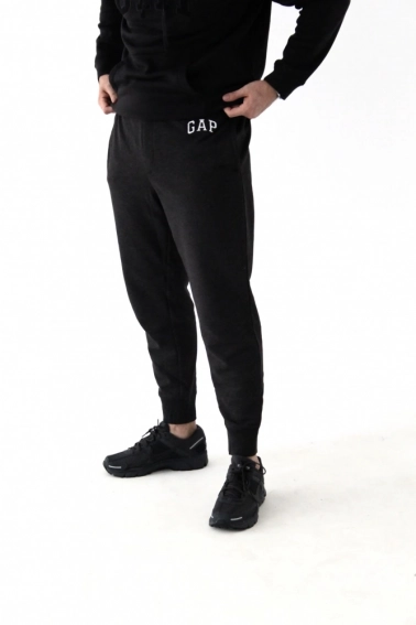 Брюки Gap Logo Fleece Pants Charcoal Gray 221236011 фото 12 — интернет-магазин Tapok