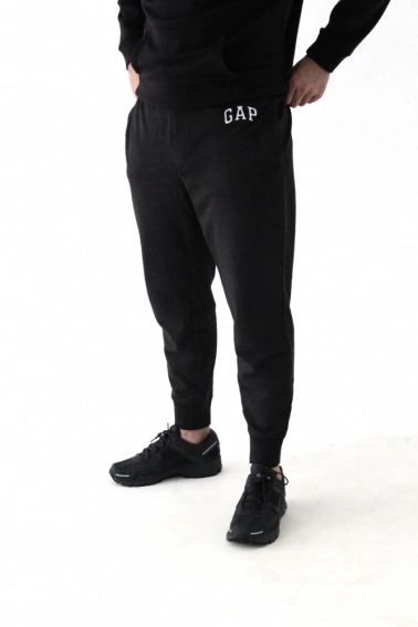 Брюки Gap Logo Fleece Pants Charcoal Gray 221236011 фото 13 — интернет-магазин Tapok