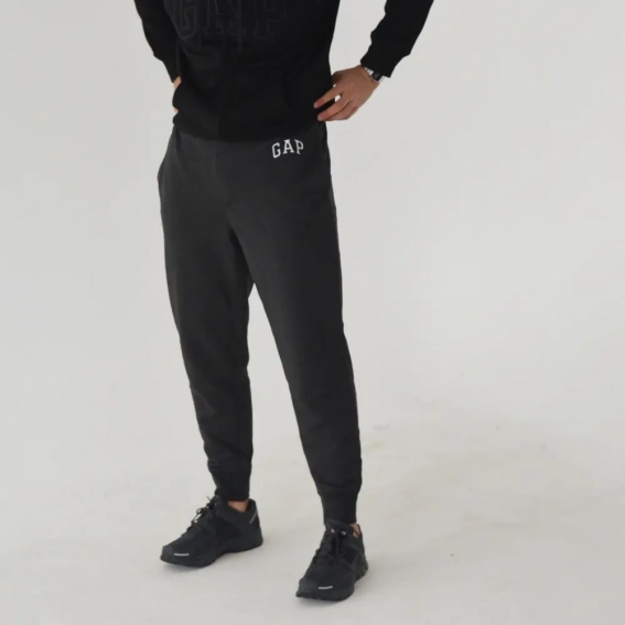 Брюки Gap Logo Fleece Pants Charcoal Gray 221236011 фото 22 — интернет-магазин Tapok