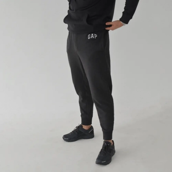 Брюки Gap Logo Fleece Pants Charcoal Gray 221236011 фото 31 — интернет-магазин Tapok