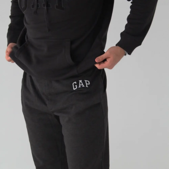 Брюки Gap Logo Fleece Pants Charcoal Gray 221236011 фото 34 — интернет-магазин Tapok