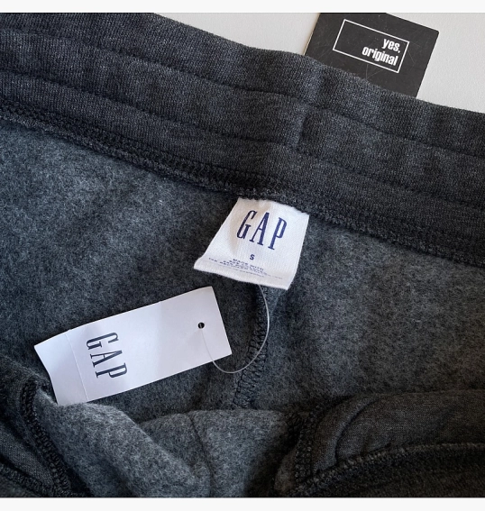 Брюки Gap Logo Fleece Pants Charcoal Gray 221236011 фото 41 — интернет-магазин Tapok