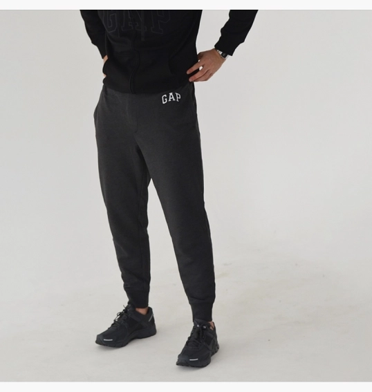 Брюки Gap Logo Fleece Pants Charcoal Gray 221236011 фото 44 — интернет-магазин Tapok