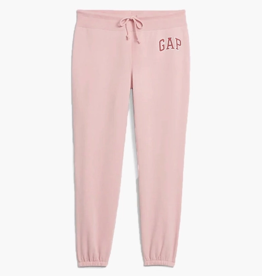 Штани жіночі Gap Logo Joggers In Fleece pink standard 282908311 фото 3 — інтернет-магазин Tapok