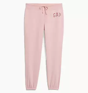 Штани Gap Logo Joggers In Fleece pink standard 282908311