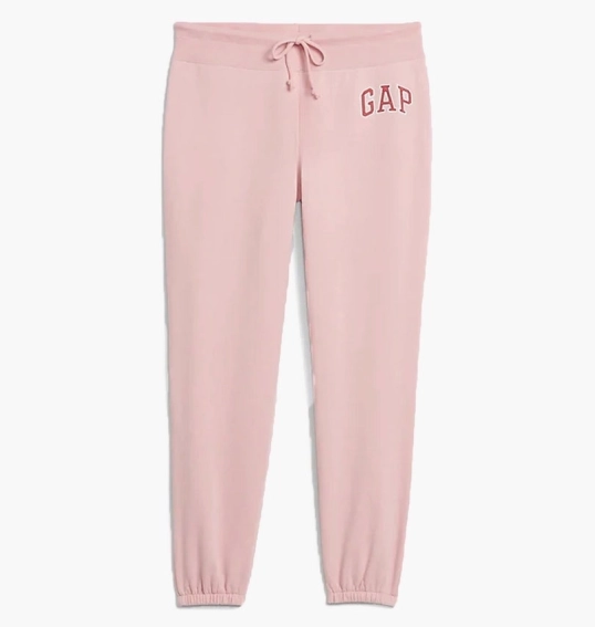 Брюки Gap Logo Joggers In Fleece pink standard 282908311 фото 2 — интернет-магазин Tapok