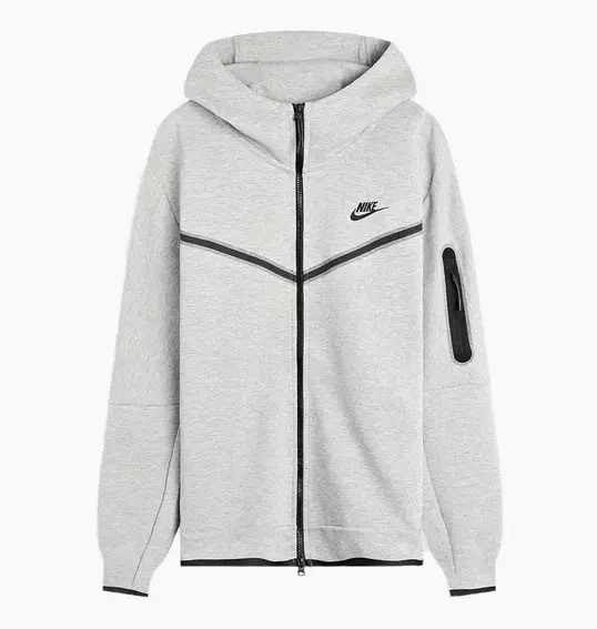 Толстовка Nike Sportswear Tech Fleece Grey CU4489-063 фото 1 — интернет-магазин Tapok