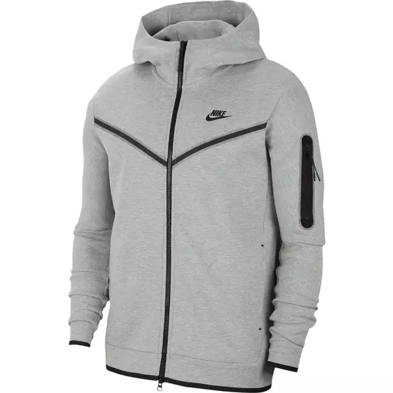 Толстовка Nike Sportswear Tech Fleece Grey CU4489-063 фото 2 — интернет-магазин Tapok
