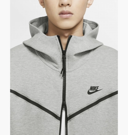 Толстовка Nike Sportswear Tech Fleece Grey CU4489-063 фото 14 — интернет-магазин Tapok