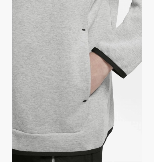Толстовка Nike Sportswear Tech Fleece Grey CU4489-063 фото 16 — интернет-магазин Tapok