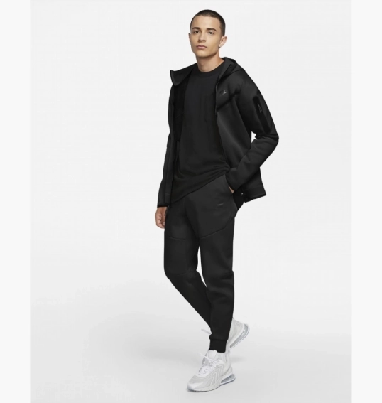 Брюки Nike Tech Fleece Black CU4495-010 фото 12 — интернет-магазин Tapok