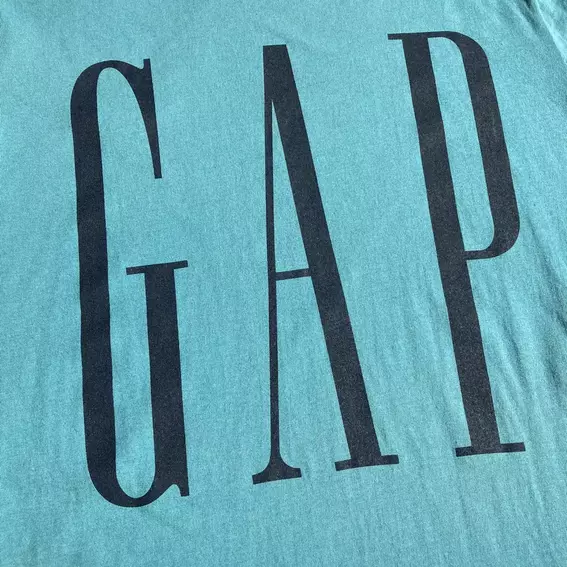 Футболка Gap Logo Calypso Blue 499630381 фото 6 — интернет-магазин Tapok