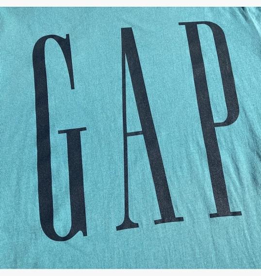 Футболка Gap Logo Calypso Blue 499630381 фото 13 — интернет-магазин Tapok