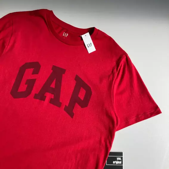 Футболка Gap Logo Crimson Red 547309311 фото 5 — інтернет-магазин Tapok