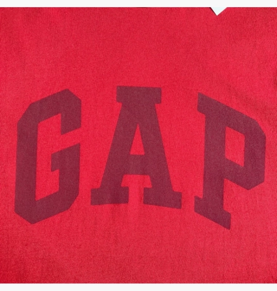 Футболка Gap Logo Crimson Red 547309311 фото 18 — интернет-магазин Tapok