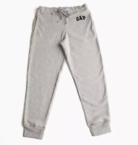 Брюки Gap Logo Fleece Joggers Light Heather Gray n 221236001-2 фото 1 — интернет-магазин Tapok