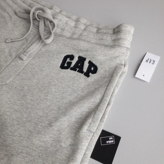 Штани Gap Logo Fleece Joggers Light Heather Gray n 221236001-2 фото 14 — інтернет-магазин Tapok