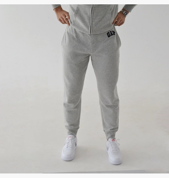 Брюки Gap Logo Fleece Joggers Light Heather Gray n 221236001-2 фото 40 — интернет-магазин Tapok