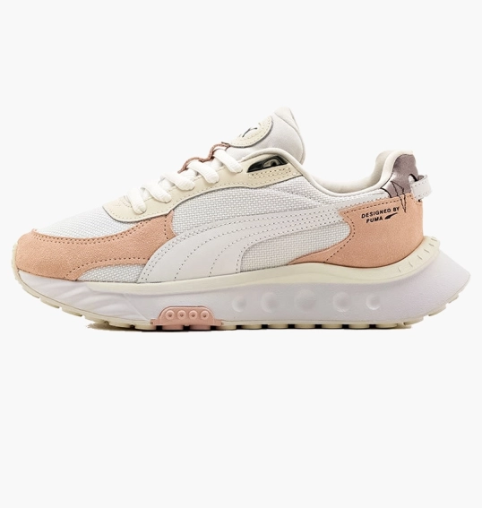 Кроссовки Puma Wild Rider Soft Metal White/Peach 38190001 фото 9 — интернет-магазин Tapok