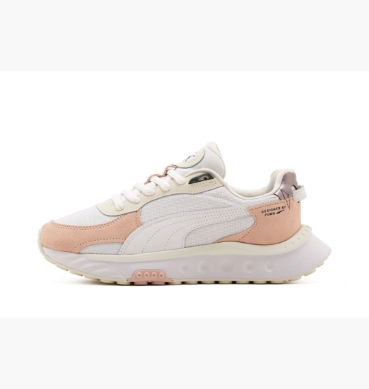 Кроссовки Puma Wild Rider Soft Metal White/Peach 38190001 фото 10 — интернет-магазин Tapok
