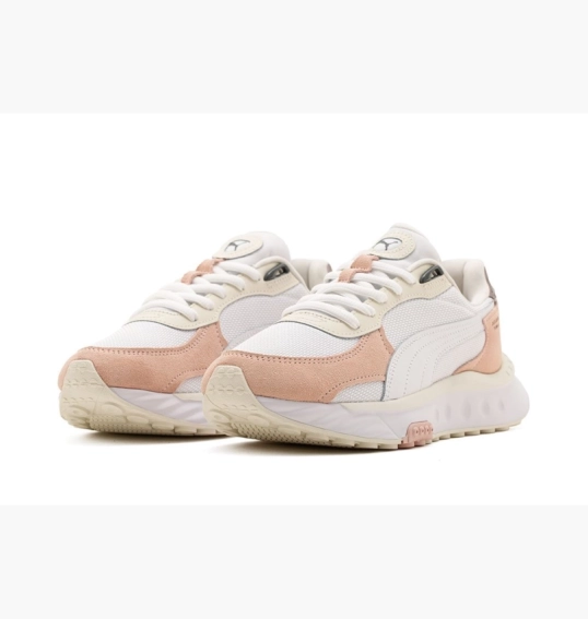 Кроссовки Puma Wild Rider Soft Metal White/Peach 38190001 фото 11 — интернет-магазин Tapok