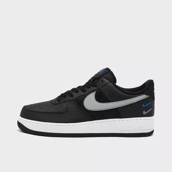 Кроссовки Nike Air Force 1 Low Se Mini Swoosh Casual Shoes Black Fd0666-001 фото 2 — интернет-магазин Tapok