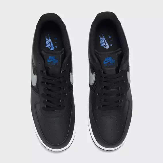 Кроссовки Nike Air Force 1 Low Se Mini Swoosh Casual Shoes Black Fd0666-001 фото 6 — интернет-магазин Tapok