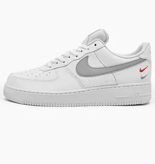 Кроссовки Nike Air Force 1 Low Se Mini Swoosh Casual Shoes White Fd0666-100