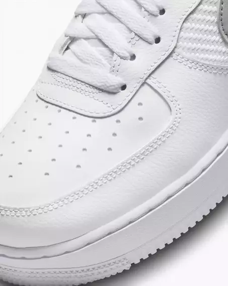 Кроссовки Nike Air Force 1 Low Se Mini Swoosh Casual Shoes White Fd0666-100 фото 2 — интернет-магазин Tapok