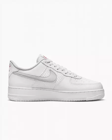 Кроссовки Nike Air Force 1 Low Se Mini Swoosh Casual Shoes White Fd0666-100 фото 8 — интернет-магазин Tapok