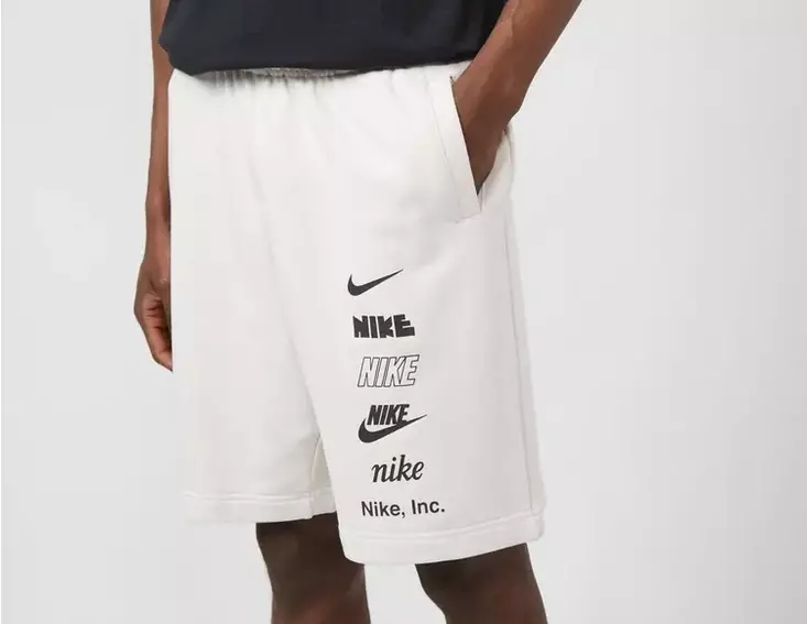 Шорты Nike Club+ Stack Shorts White Fb8830-030 фото 5 — интернет-магазин Tapok