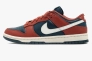 Кросівки жіночі Nike Dunk Low Bordo/Blue Dd1503-602 Фото 19