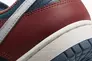 Кросівки жіночі Nike Dunk Low Bordo/Blue Dd1503-602 Фото 9