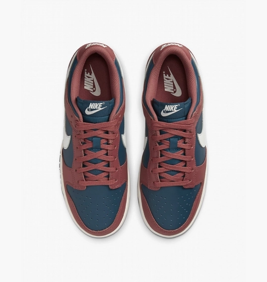 Кросівки Nike Dunk Low Bordo/Blue Dd1503-602 фото 14 — інтернет-магазин Tapok